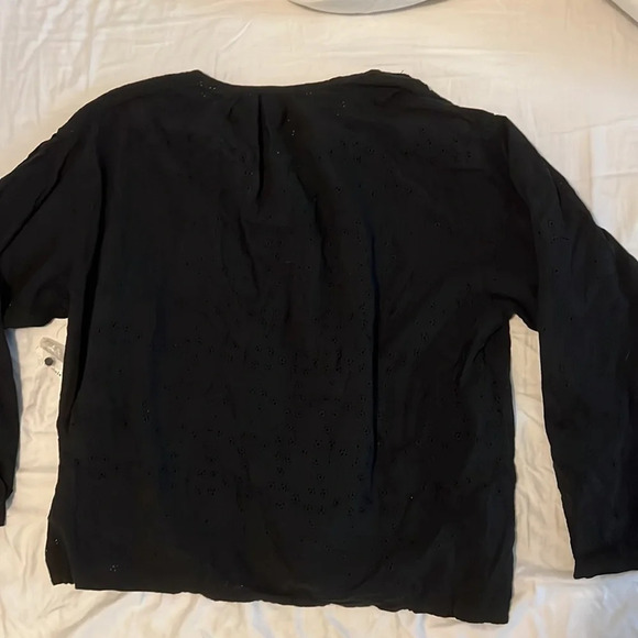 New Free People Black Blouse - Picture 5 of 5